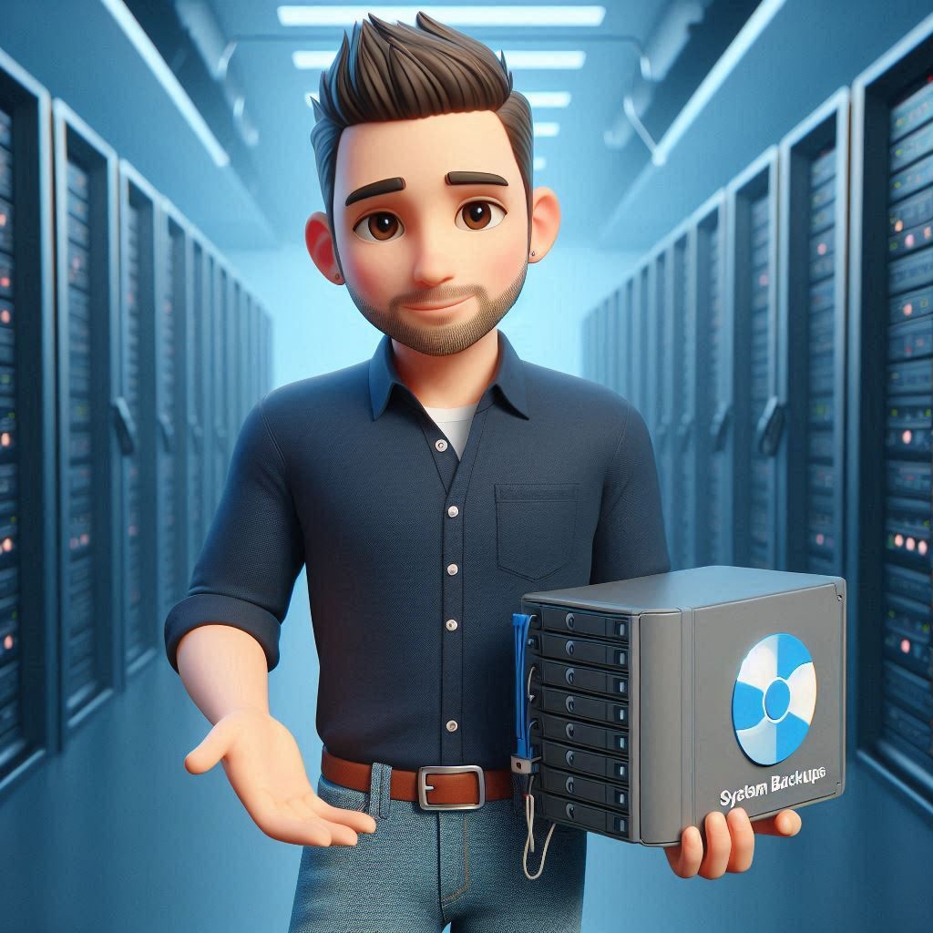 Imagem ilustrativa de backups e recuperaão de dados