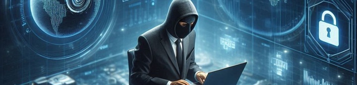 Imagem ilustrativa de um painel de segurança de rede